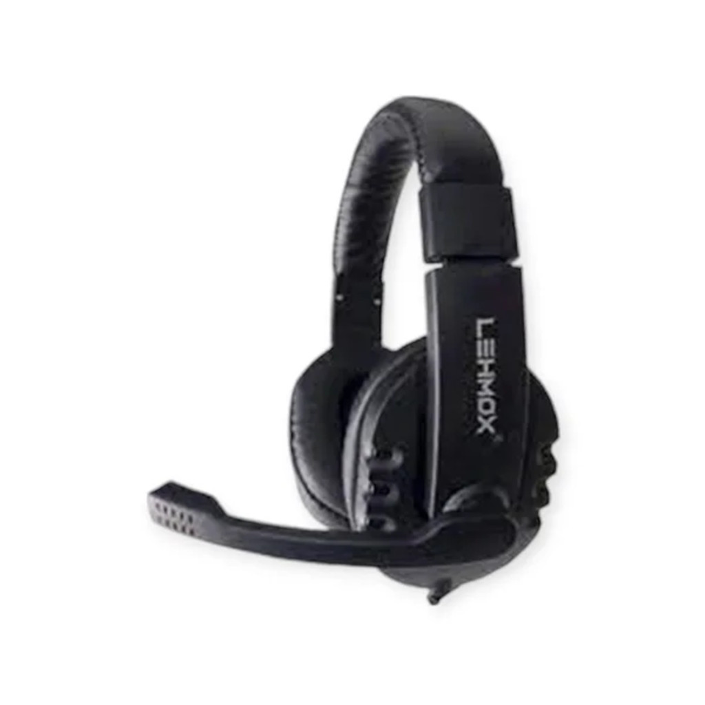 Headset Gamer Lehmox LEF-1040 USB com Microfone e LED | Som Estéreo para PC e Notebook