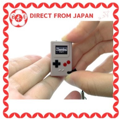[Direct from Japan] TinyCircuits Thumby (Gray) Mini Game Console Playable Programmable Keychain: Electronic Miniature ST