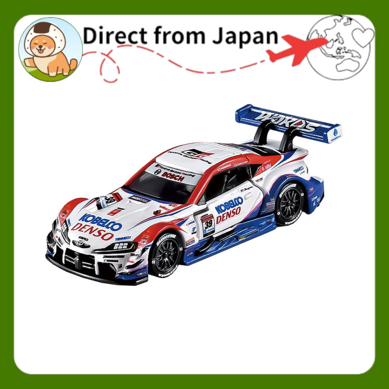 TAKARA TOMY Tomica Premium Racing DENSO KOBELCO SARD GR Supra Miniature Car Toy Ages 6 and Up [Direto do Japão]