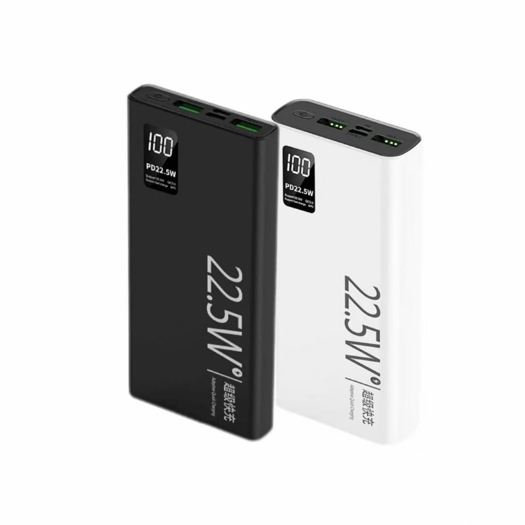 Carregador Portátil 20000mah Banco De Potência De Grande Capacidade USB C Bateria Rápida Para iPhone Samsung Xiaomi