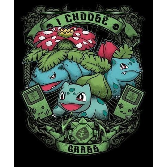 Quadro Decorativo Bubassauro Pokemon