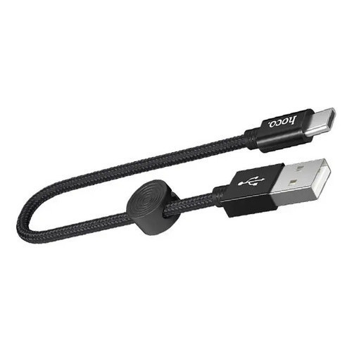 Cabo Dados Mraca Hoco X38 25cm 3.0a Usb-c P/ Celular Samsung Preto