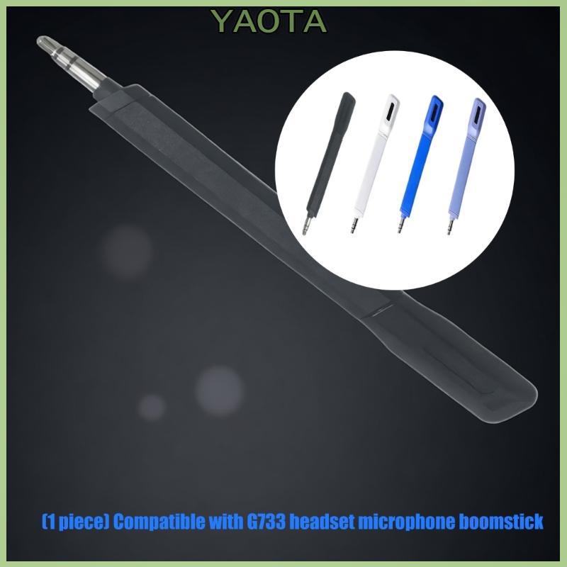 Yao Gamings Microfones Removíveis Mic Boom Para G733