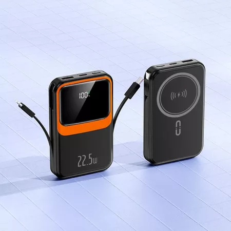 Carregador portátil de banco de potência 10000mah 22,5w carregamento super rápido com função magnética-A9
