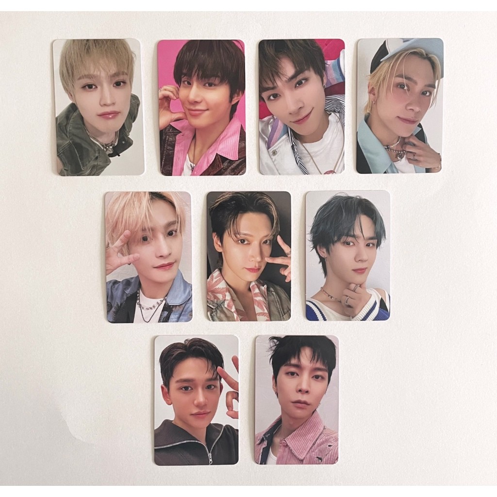 SMTOWN 2025 A Cultura Versão Do Futuro-Cartão Fotográfico Oficial NCT WayV Lucas Ten Johnny Chenle Yangyang Hendrey Kun Jungwoo Xiaojun