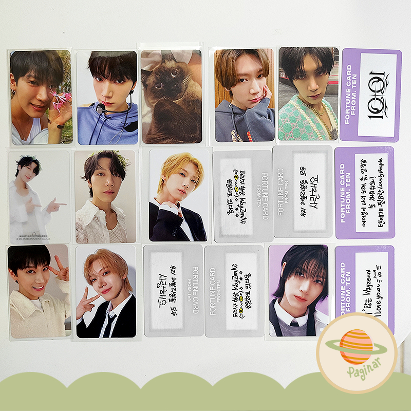 TEN photocards oficiais - WAYV - kpop