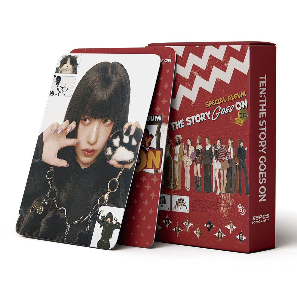 KPOP 55 peças/caixa, cartões fotográficos TWICE 