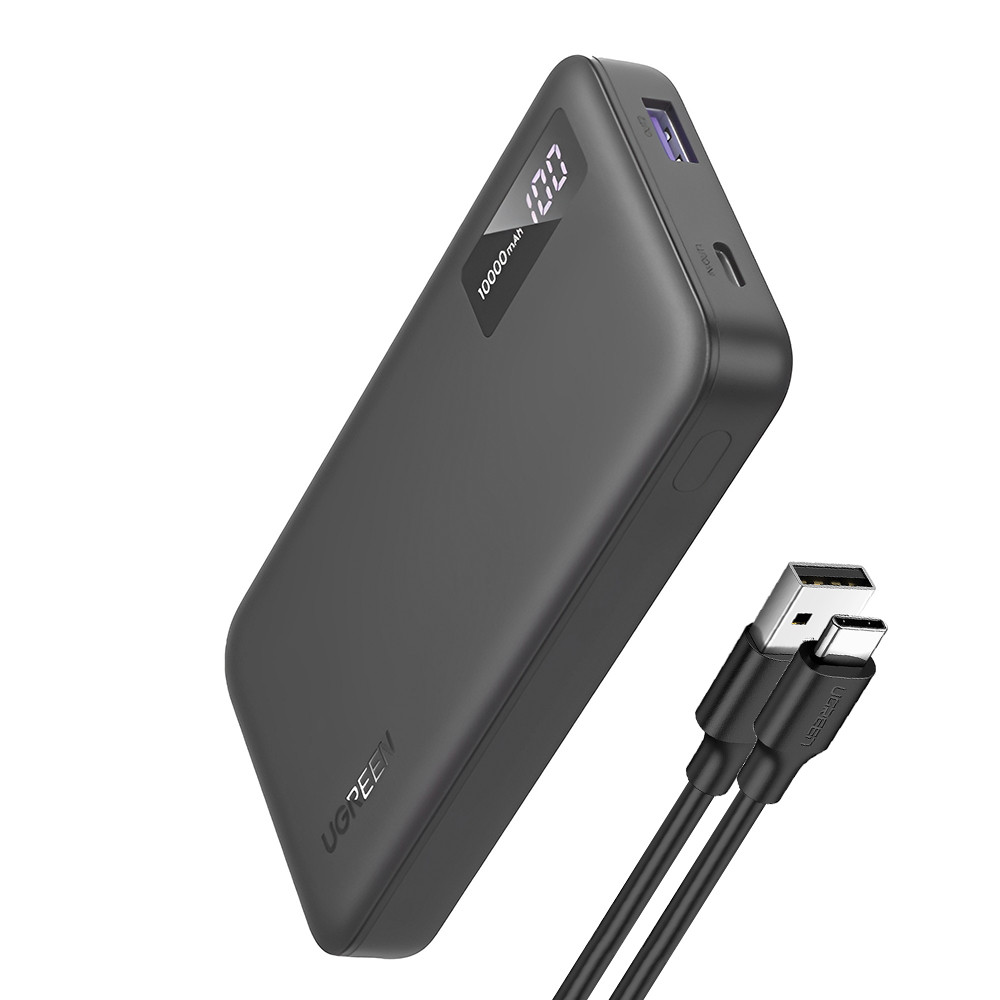 Power Bank Ugreen 10000mAh Bateria Portátil 20W  +Cabo (K-7446-3082)