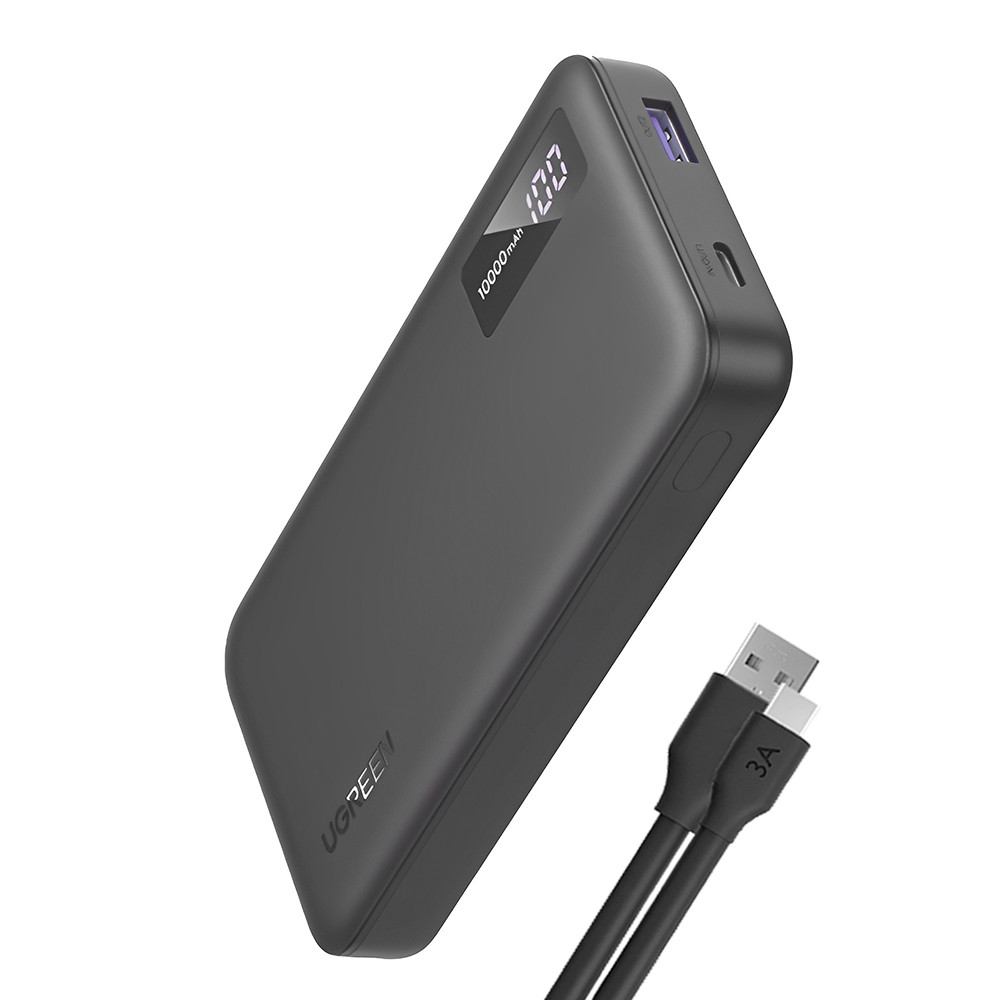 Power Bank Ugreen 10000mAh Bateria Portátil 20W  +Cabo (K-7446-5887)