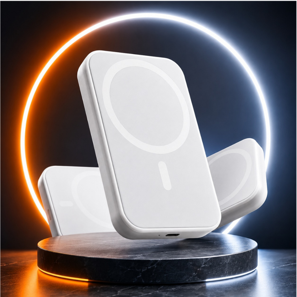 Power Bank Magnético Carregador Indução 10000mah Magsafe 20w