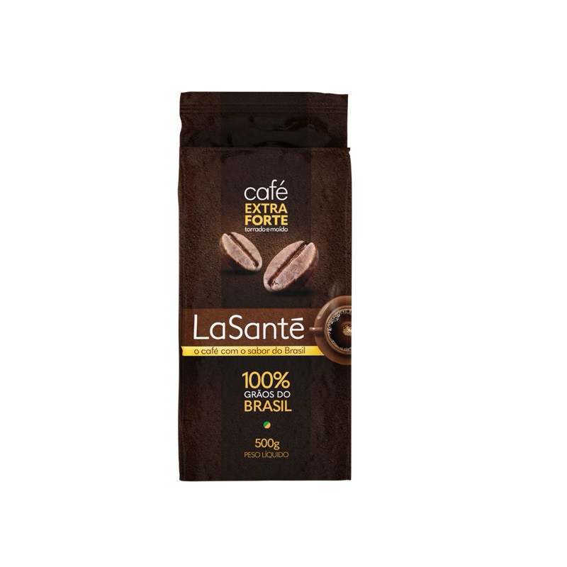 Café Torrado E Moído Extra Forte La Sante 500g Á Vácuo Envio Imediato