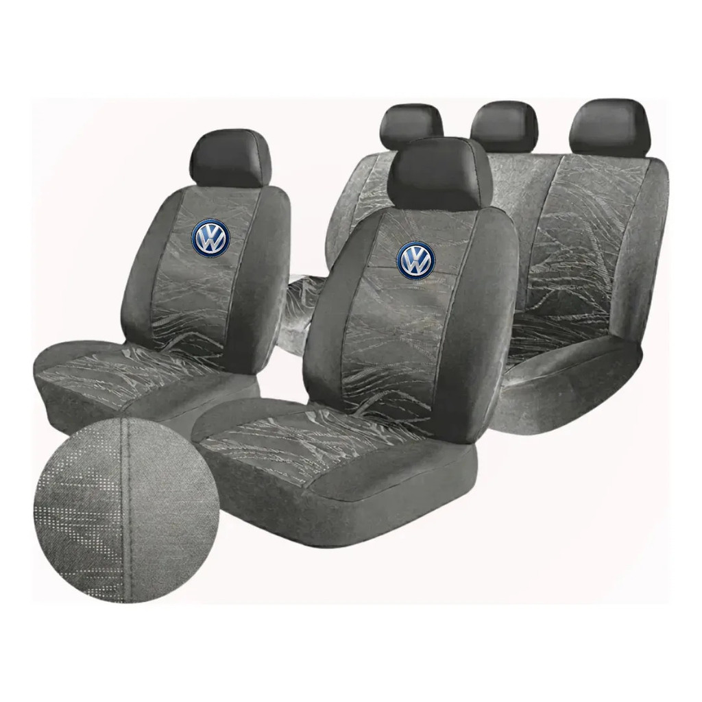 Kit Capas Proteção Para Banco Tecido Grosso Gol G2 G3 G4 G5 G6 G7