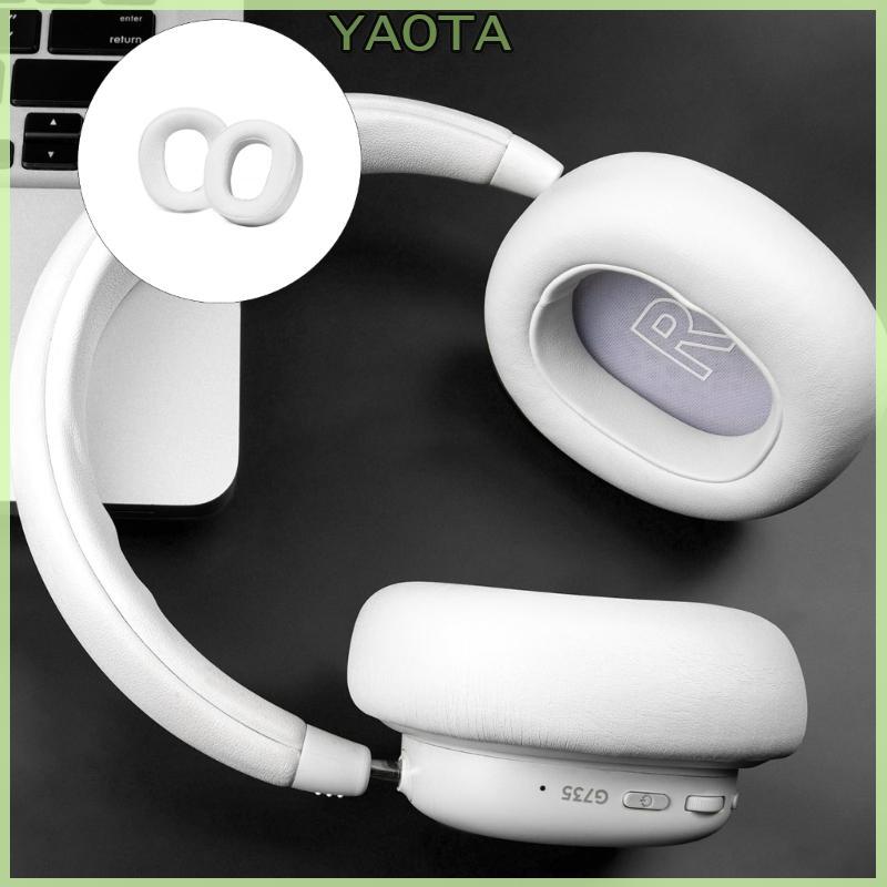Yao Substituição Almofada Ouvido Para G735 Fones Almofadas Malha Respirável E Proteína Couro Opção Earmuff
