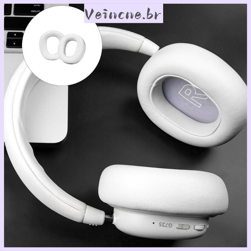 VEI Gaming Headsets Earpads Para G735 Fone Ouvido Almofadas Sweatproof Design Ergonômico Substituição