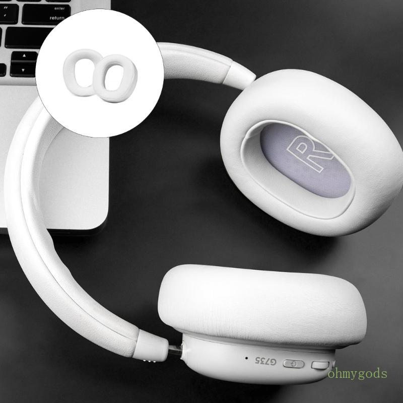 Substituição Almofada Ouvido Para G735 Fones Almofadas Malha Respirável E Proteína Couro Opção Earmuff