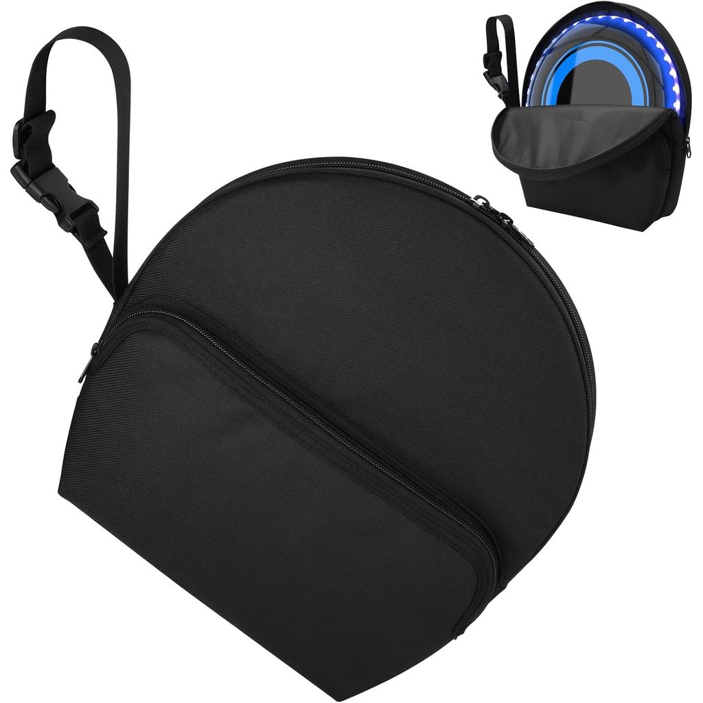 Cosmos Light Up Flying Disc Carry Bag Disc Golf Bag Compatible with Ultimate LED Flying Disc & Flying Ring for Night Gam