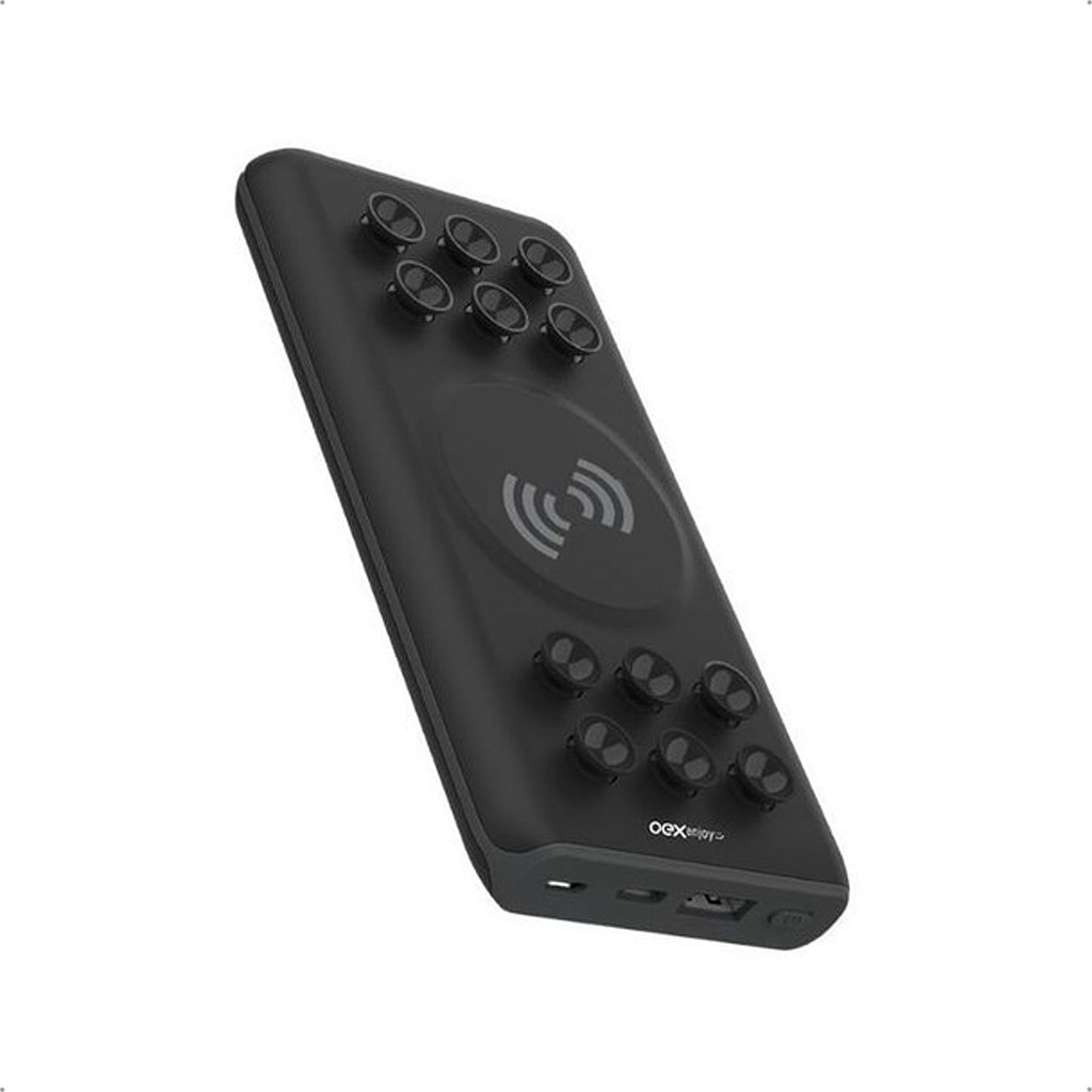 Bateria Portátil Power Bank 10000mah Indução Sem Fio Type C Oex PB306 Premium Carregamento Rápido