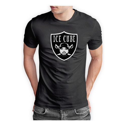 Camiseta Camisa Ice Cube Raiders Nwa Malha Premium Rap 90´s