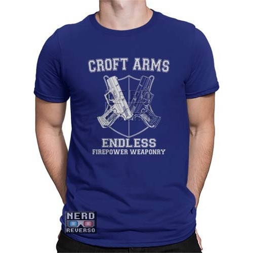 Camisetas Tomb Raider Lara Croft Endurance Games