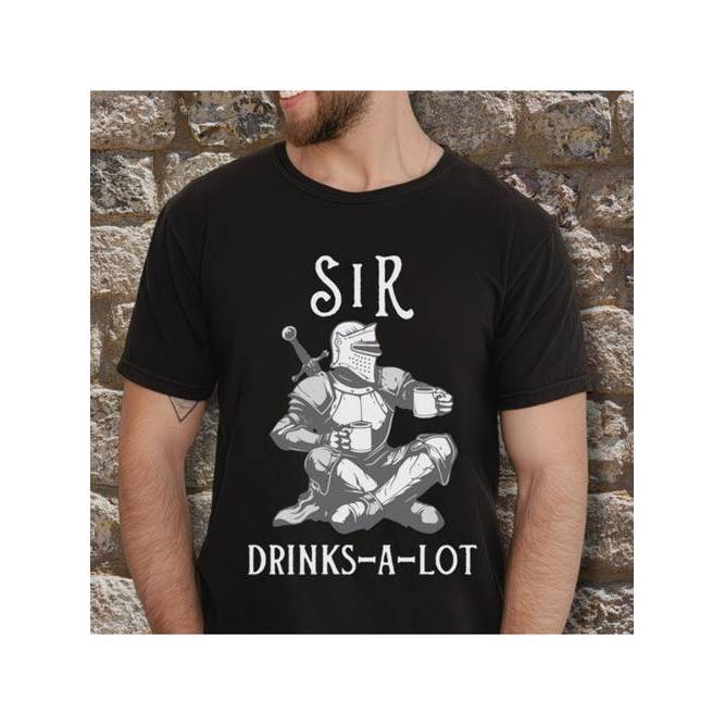 Camiseta Masculina Medieval Renascença Ren Faire Estampada Garment Dyed Premium Atemporal Estilosa Moda Casual