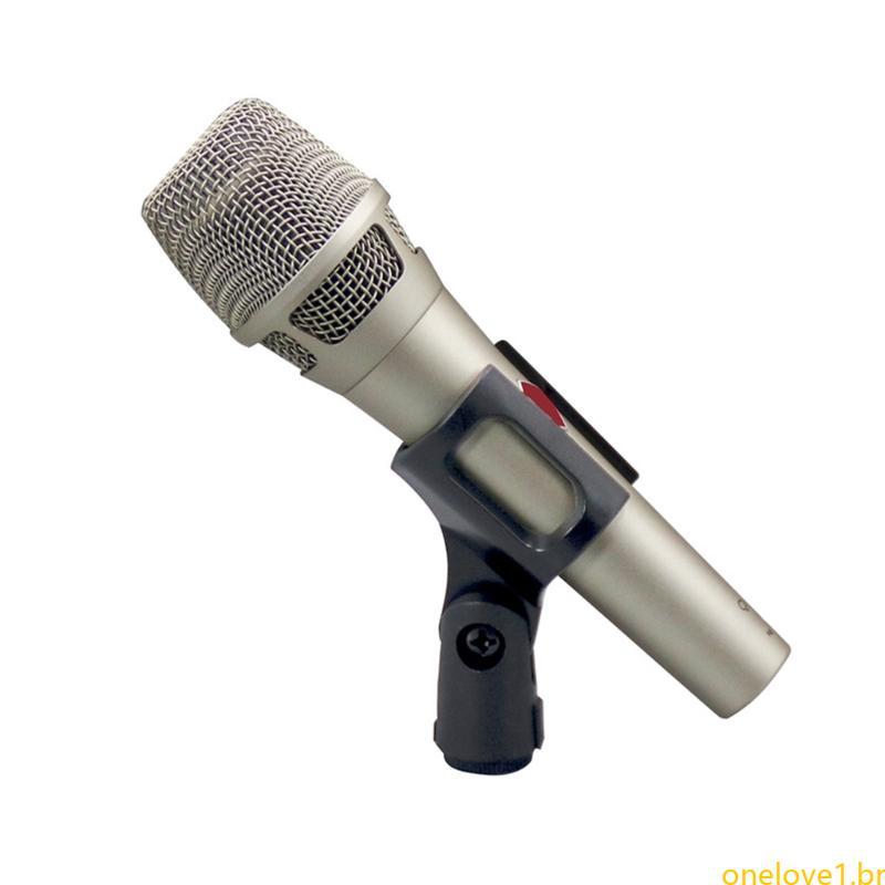 Microfone Condensador Profissional Estúdio Microfones Cardióides Para Gravação Podcasting Voc
