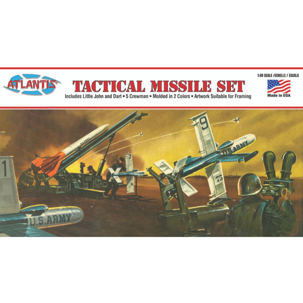 Atlantis H1812 Tactical Missile Set 1/40