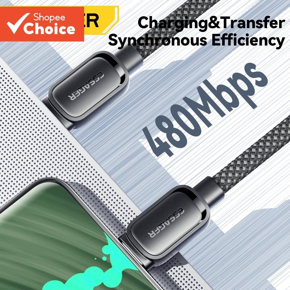 Essa Essager 29W 60W 100W Cabo Magnético De Dados Tipo C Ios USB Um De Carregamento Rápido Para Telefone