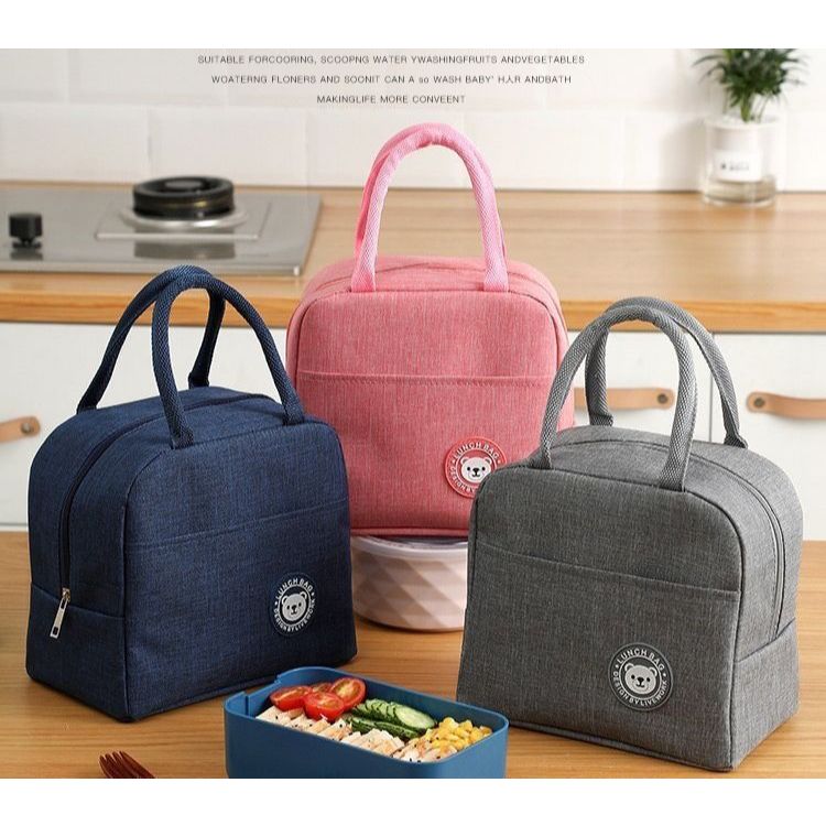 Bolsa Térmica para Marmita com Bolsos – Ideal para Talheres e Acessórios - DT24113