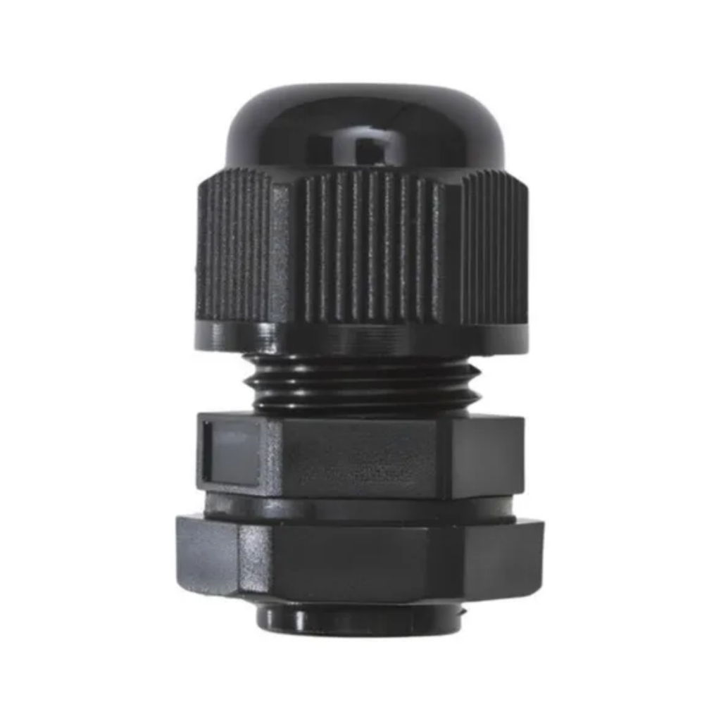 Prensa Cabo PG7 Nylon Preto – Fixação Segura e Durável