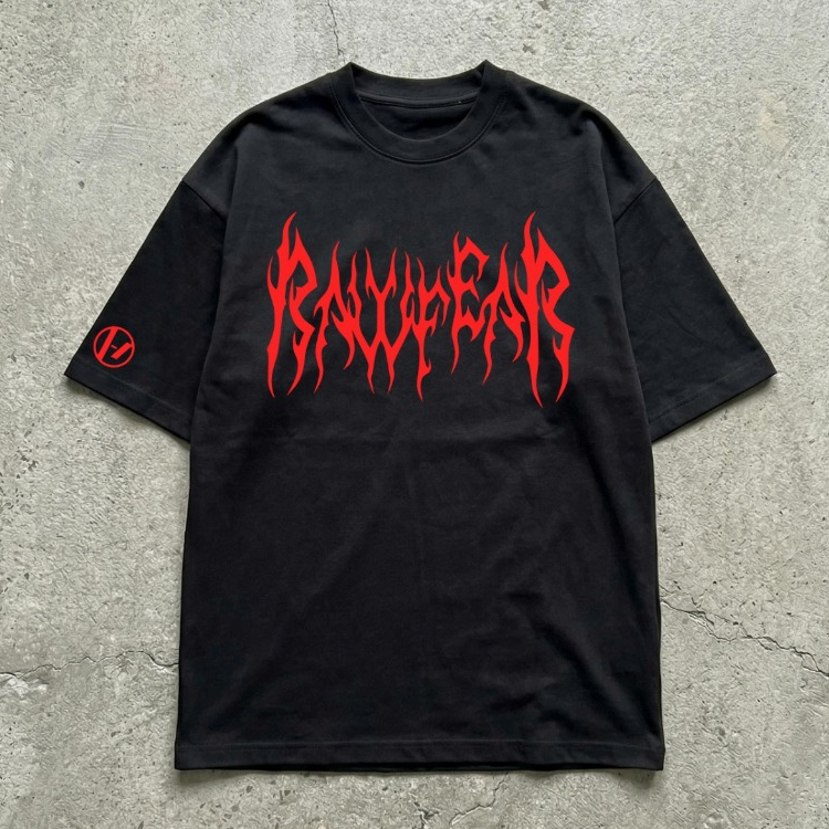 Camiseta Oversized Rawfear Twenty One Pilots Banda Fan Merch Streetwear Unissex