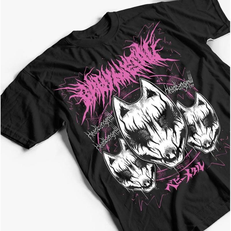 Camiseta Música Metal Fan Merch Moderna Estilosa Divertida Tendência