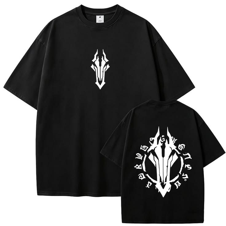 Camiseta Merch Darksiders III Aventura Ação Casual Oversized Atemporal Elegante Retro