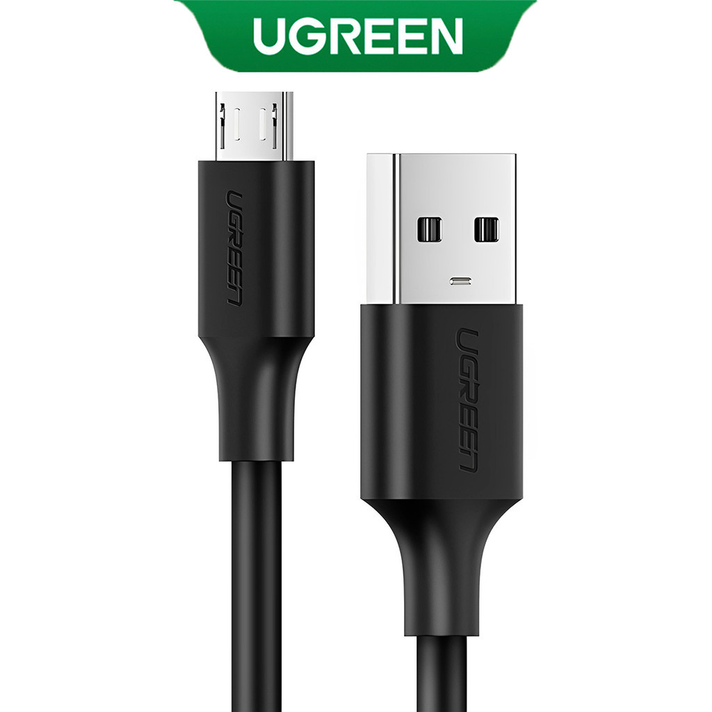 UGREEN Cabo Usb A 2.0 para Micro Usb 2Metros Preto