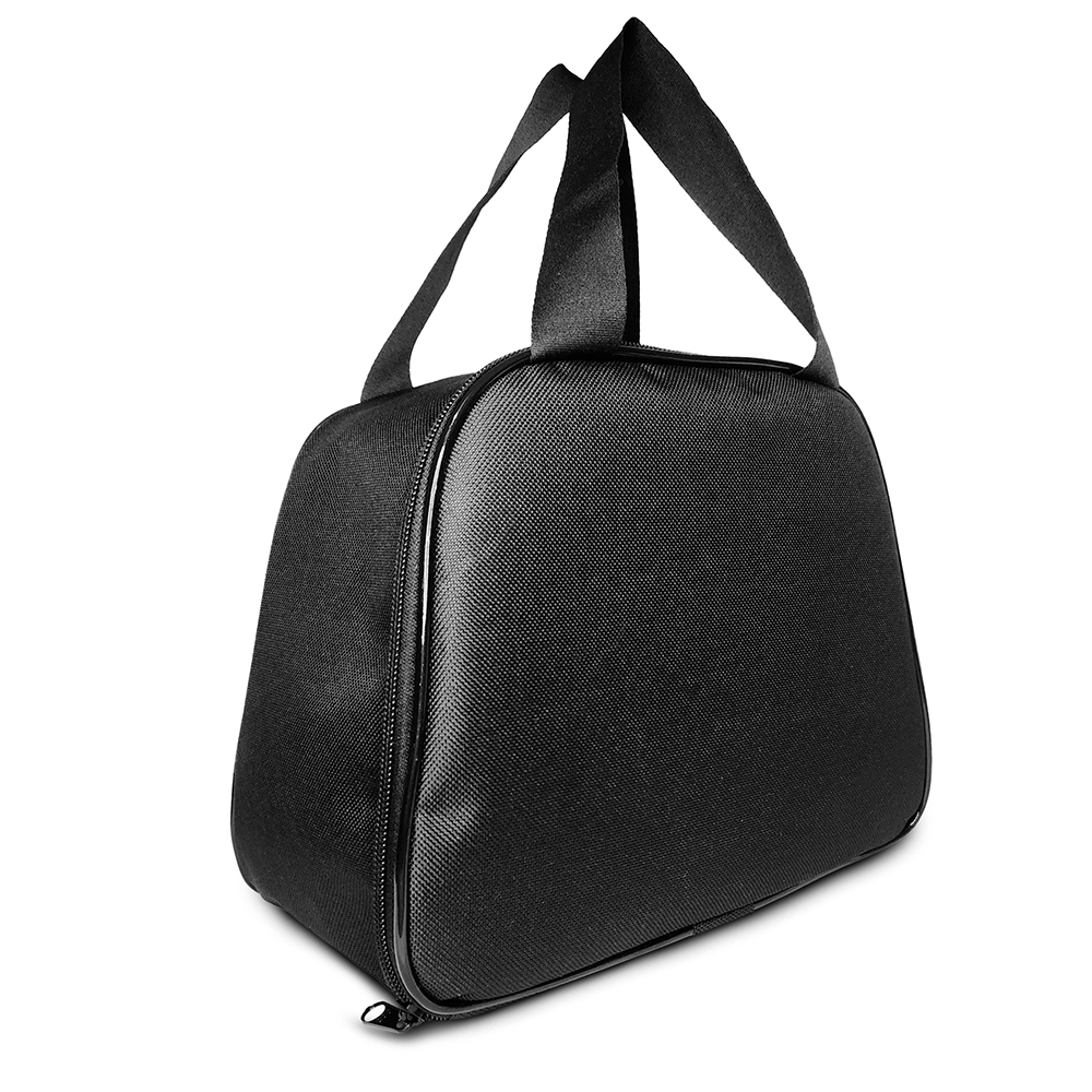 Bolsa de Mão Maleta Porta Objetos HandBag Preta Com Alça Mala Portátil