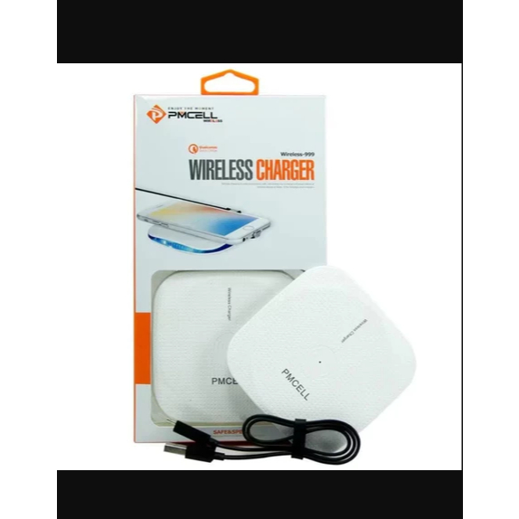 Carregador Wireless por Indução PMCELL WR-11 Rápido Qi Universal Android iPhone Sem Fio