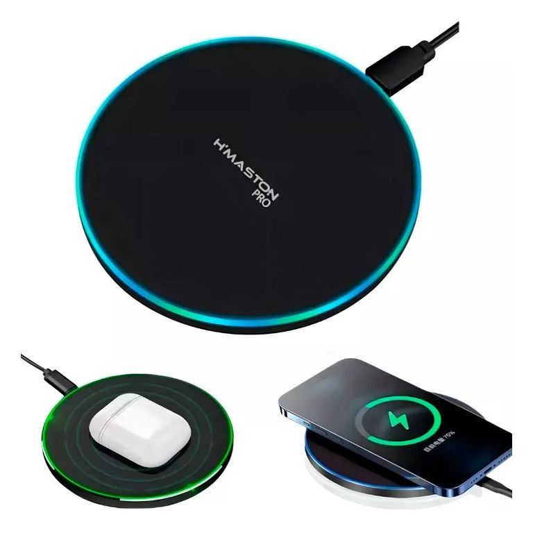 Carregador  de Indução Sem Fio 20W HMaston YS-28 Wireless Carregamento Rápido Celular