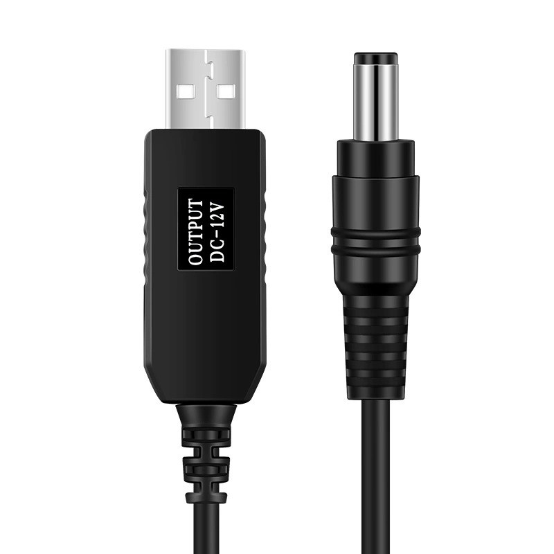 Cabo de reforço USB 5V a 6V9V12V Roteador Light Cat Cable Ventilador USB Cabo de alimentação Fonte de alimentação Várias