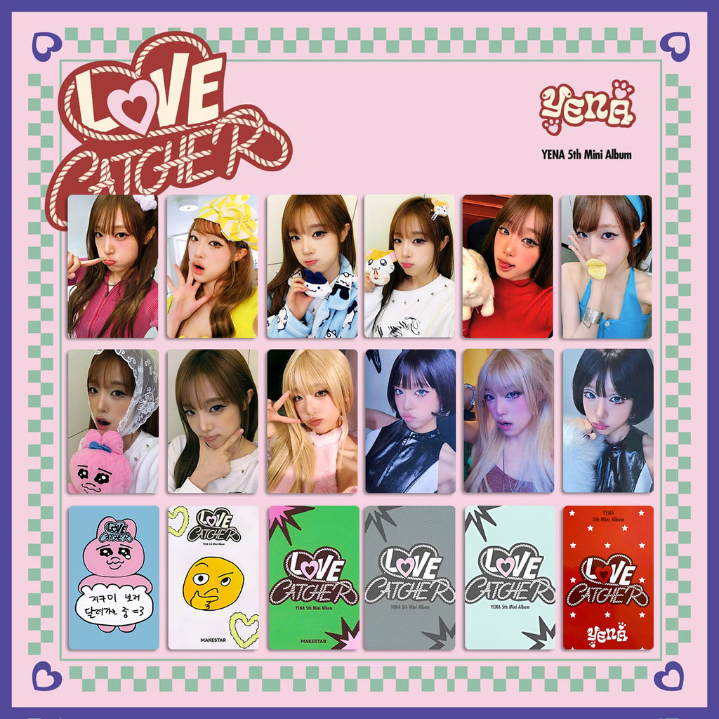 Cartão De Música Kpop Idol YENA LOVE CATCHER BROADCAST Bônus Especial