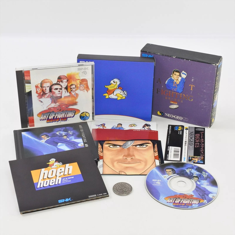 ART OF FIGHTING NEO GEO CD COM CAIXA JP