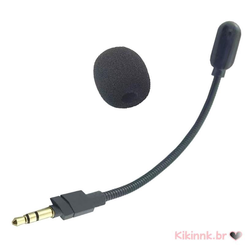 Substituição Jogo Microfone 3 5mm Para G733 Gaming Headset Destacável Redução Ruído Fone Ouvido