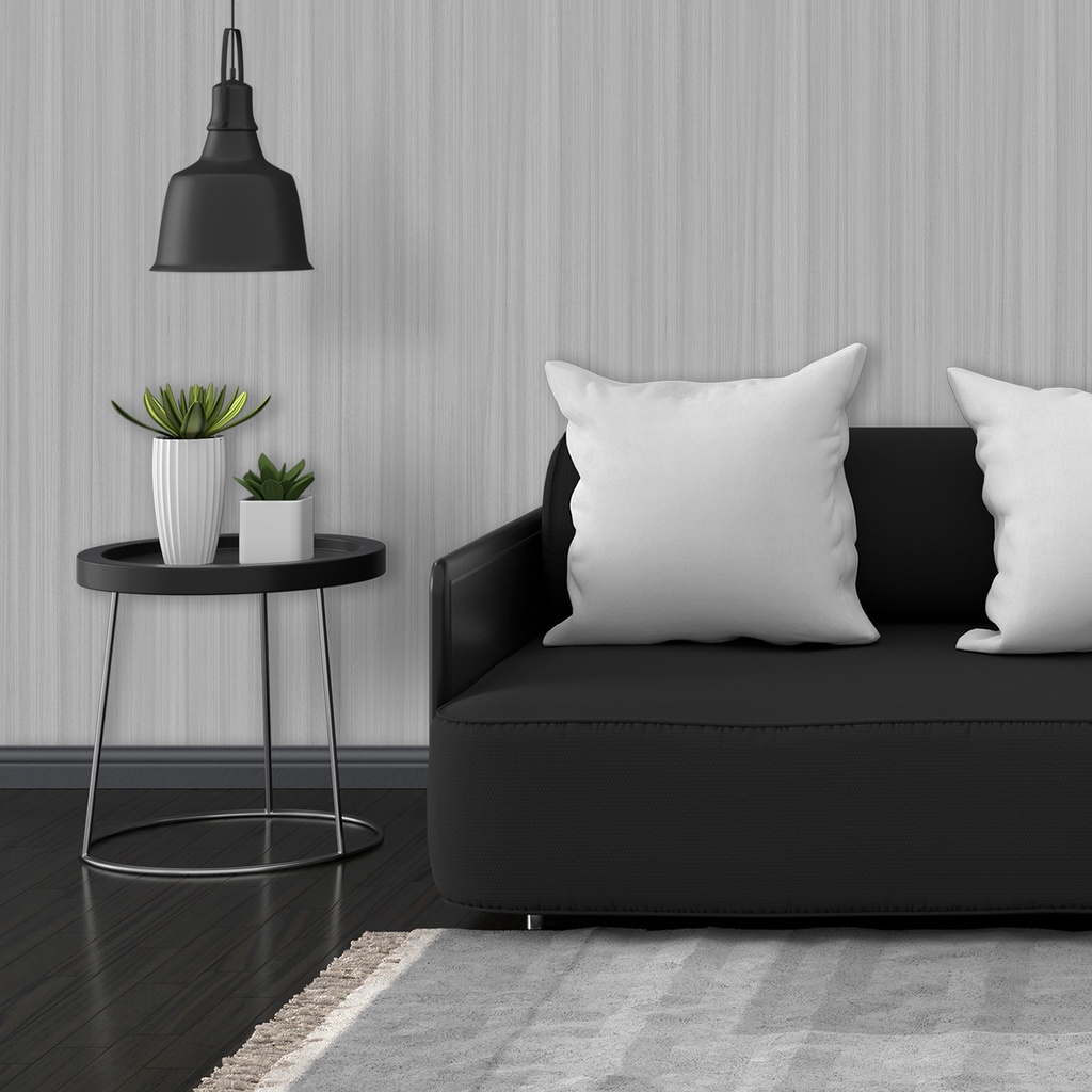 Papel de Parede Adesivo Madeira Vertical Cinza Madeira Maciça Adesivo Lavável - Pro Decor