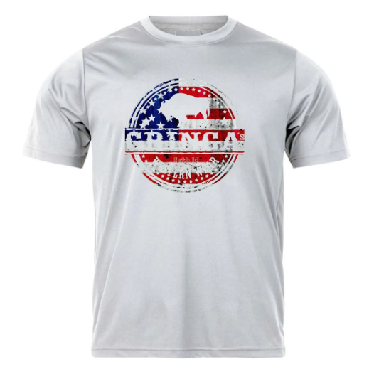 Camiseta Masculina Estampa Gringa Country Agro Urban Tecido Premium 100% Algodão