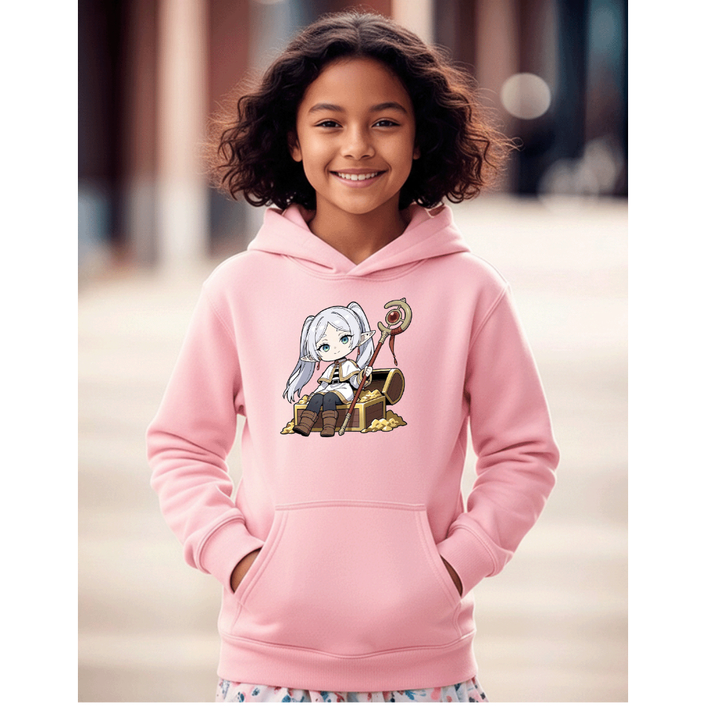Blusa Moletom Infantil Anime Frieren Além do Fim da Jornada
