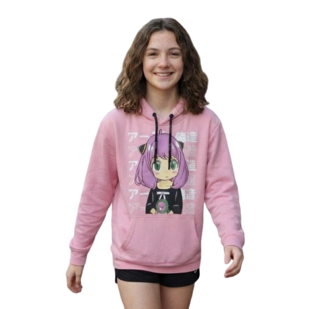 Blusa Moletom Infantil Juvenil anya spay family anime Algodao Promocao