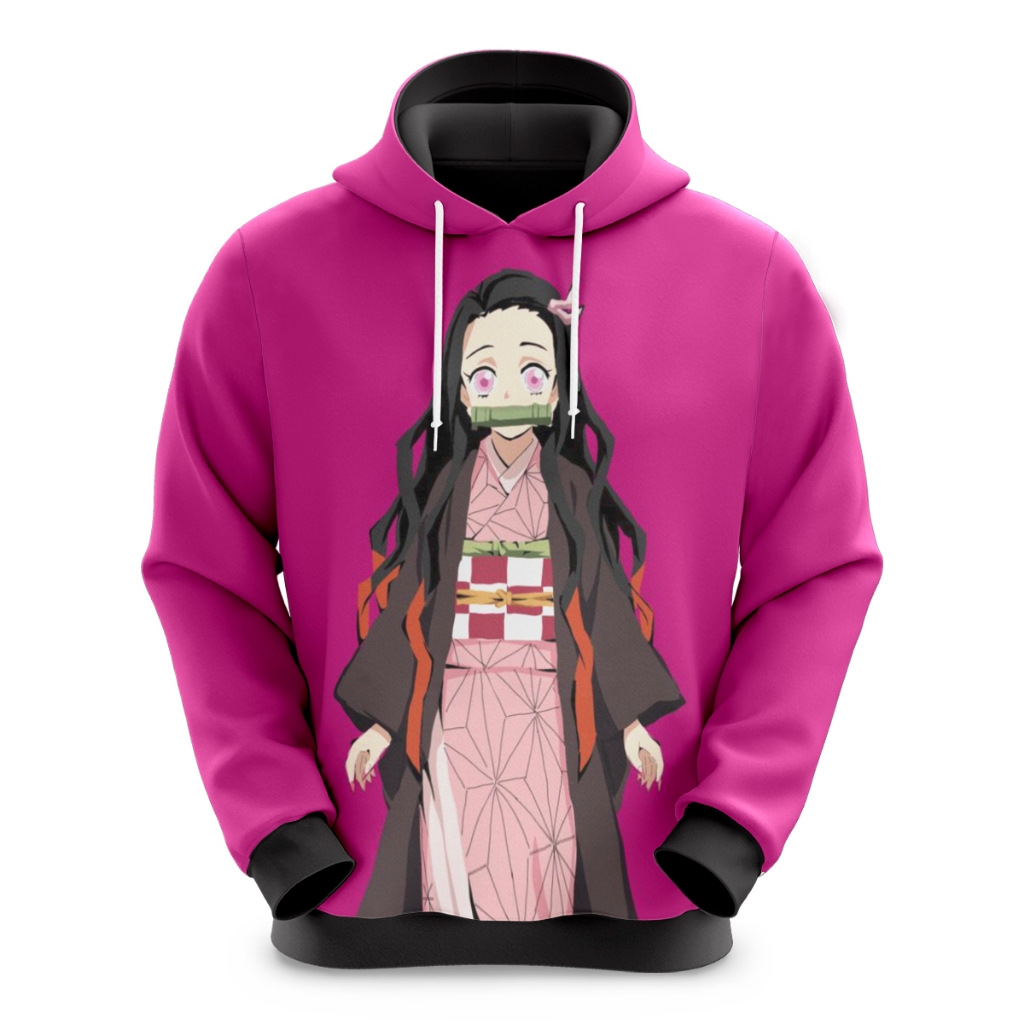 Blusa de Moletom Sublimado Infantil Anime  Nezuko Novidade