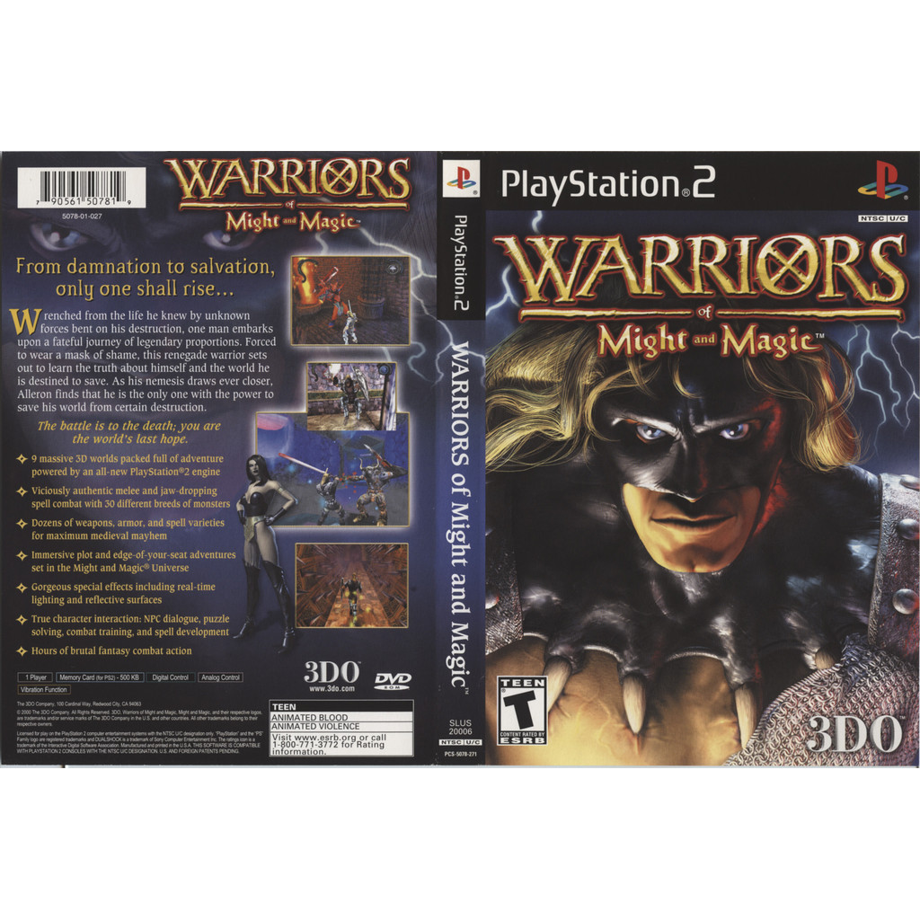 Warriors of Might & Magic - PS2