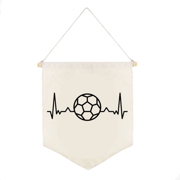 Flâmula Soccer Heartbeat || Decor Decoração Tumblr Aesthetic Pinterest
