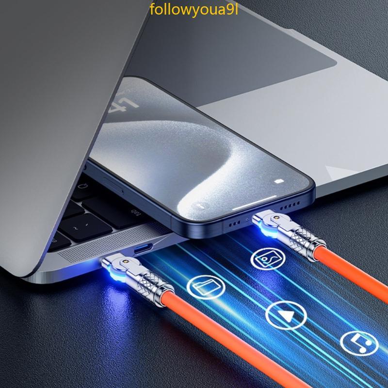 Fol Angular 180 ° Carregamento Giratório Tipo C, Liga Zinco Rápido Reforçada Para Mesa Smartphones