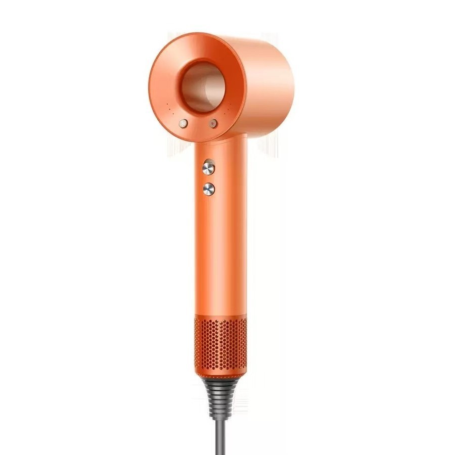 Orange hair dryer, top-of-the-line small appliance, hair care, high-speed hair dryer, silent household appliance