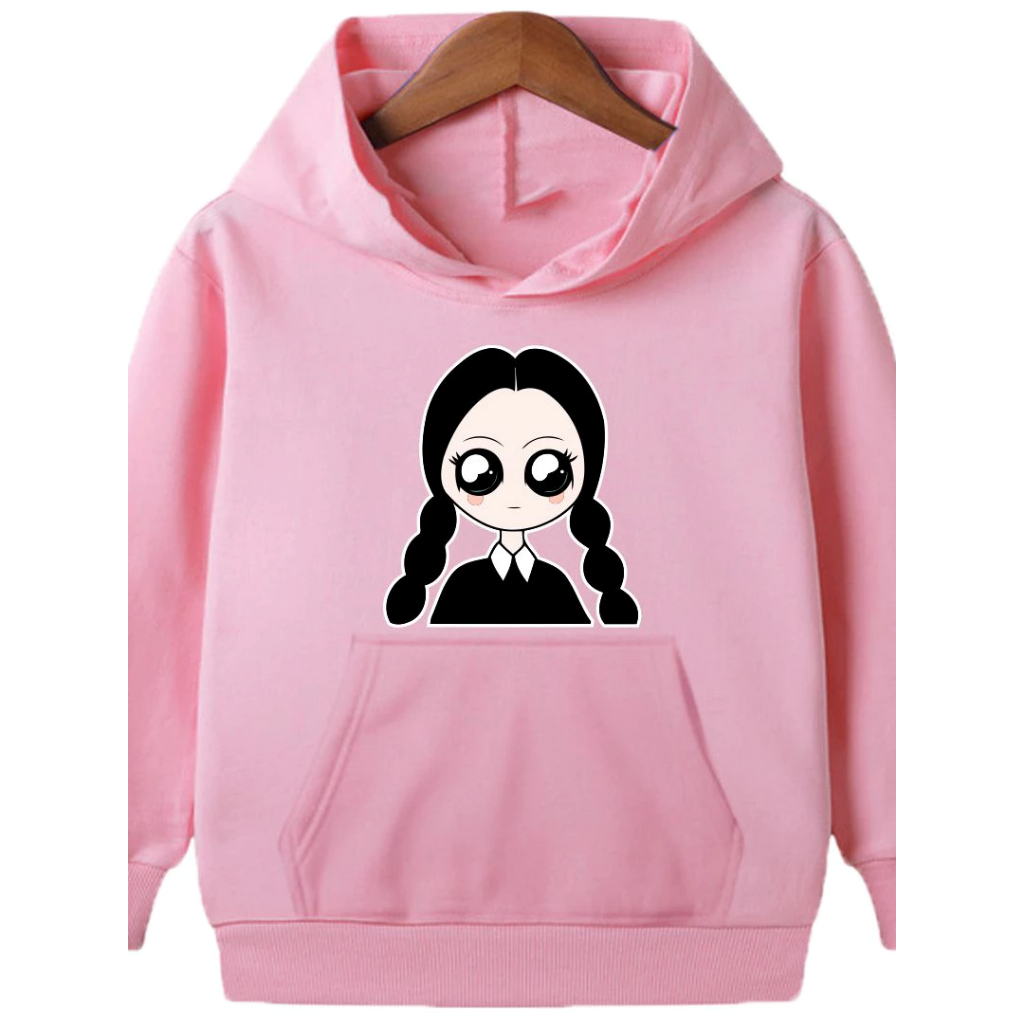 Moletom infantil Wandinha Familia Adams Menino e Menina Envio Imediato
